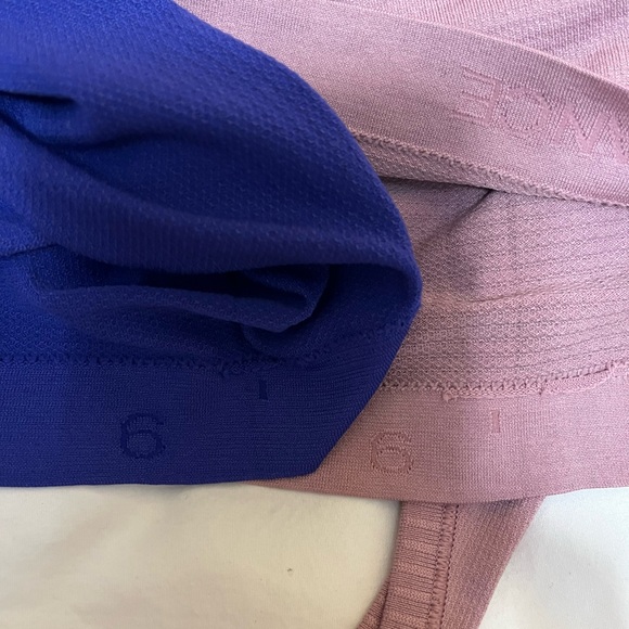 lululemon Swifty Tech Navy and Lilac Tank Tops - Picture 9 of 9